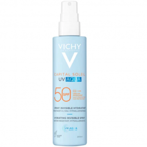 VICHY CAPITAL SOLEI UV AQUA NAPVÉDŐ SPRAY SPF 50+ - 200ML VICHY CAPITAL SOLEI UV AQUA NAPVÉDŐ SPRAY SPF 50+ - 200ML